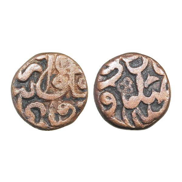 India, Mughal Empire, Akbar (Dogaon Mint, c.1556–1605 CE), Copper Dam – Very Fine+