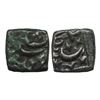 Image 1 : India, Mughal Empire, Akbar (Sikar Mint, c.1556–1605 CE), 1/2 Falus – Very Fine+, 