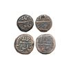 Image 1 : India, Mughal Empire, Jahangir (Ahmedabad Mint, c.1605–1625 CE), Heavy Sawai Dam & 1/2 Dam 