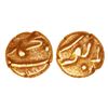 Image 1 : India, Mughal Muhammad Shah Gold Fanam – Balapur Mint (1719–1748 CE) Rare
