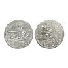 Image 1 : India, Mughal Empire, Alamgir II (c. 1754–1759 CE), Silver Nazarana Rupee 11.30 g [x=#8211/