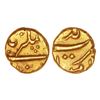 Image 1 : India, Mughal Alamgir II Gold 1/2 Pagoda – Imtiyazgarh Mint (1754–1759 CE) Rare
