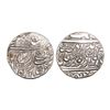 Image 1 : India, Sikh Empire Ranjit Singh Silver Rupee 11.10 g – Very Fine+, Very Scarce