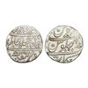 Image 1 : India, Arcot Nawabs Muhammad Ali Khan Wallajah Silver Rupee 11.30 g – Extra Fine, Very Scar