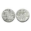 Image 1 : India, Awadh Nawabs Asaf-ud-Daula Silver Rupee 10.90 g – Very Fine+, Scarce