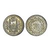 Image 1 : India, Hyderabad State Mir Usman Ali Khan Silver 2 Annas 1.40 g – Mint Condition, Very Scar
