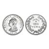 Image 1 : Portuguese India Liberty Type Silver Uma Rupia 11.40 g – Almost Uncirculated, Rare