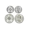 Image 1 : Portuguese India Silver Uma Rupia & ½ Rupia Set 1935 CE – Uncirculated & Extra Fine+, Scarc