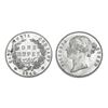 Image 1 : East India Company Victoria Queen Silver Rupee 1840 Calcutta Mint – Uncirculated, Very Scar