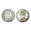 Image 1 : British India Victoria Empress Silver Rupee 1877 Bombay Mint – Extra Fine+, Very Scarce