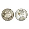 Image 1 : British India Victoria Empress Silver Rupee 1879 Calcutta Mint – Extra Fine+, Very Scarce