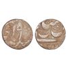 Image 1 : India, Bengal Presidency Shah Alam I, 1/8 Silver Rupee Murshidabad Mint – Very Fine, Rare