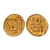 Image 1 : Malla Dynasty Shiva Simha Gold Mashaka – Very Fine+, Very Scarce