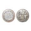 Image 1 : France Silver Wedding Medal 1880 Monnaie de Paris – Uncirculated, Rare