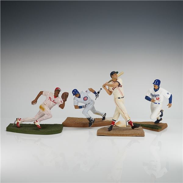 4pc TMP International Baseball Player Figurines