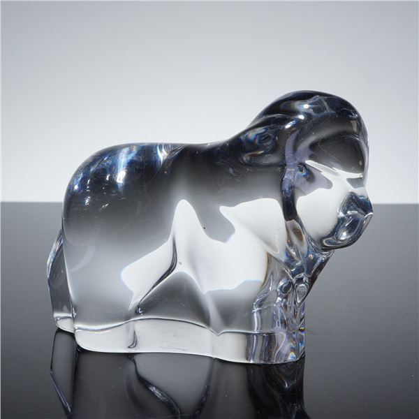 Neil Cohen for Hoya Crystal Lion Figurine