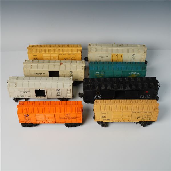 8pc Lionel Postwar O-Gauge Model Railway Rolling Stock