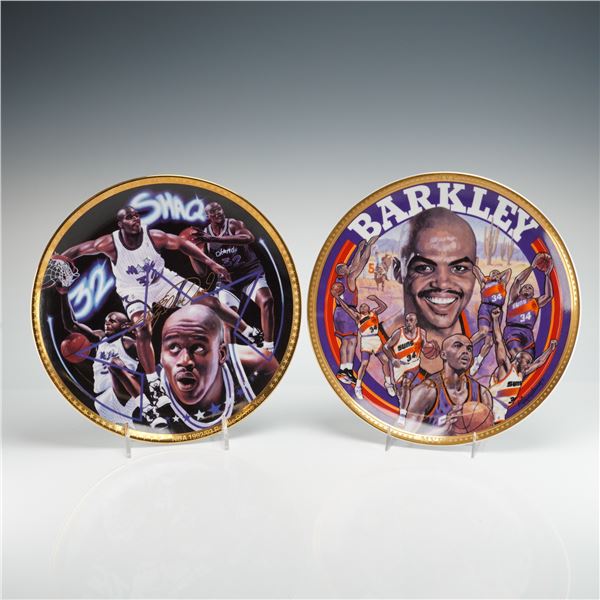 2pc Sports Impressions NBA Collector Plates