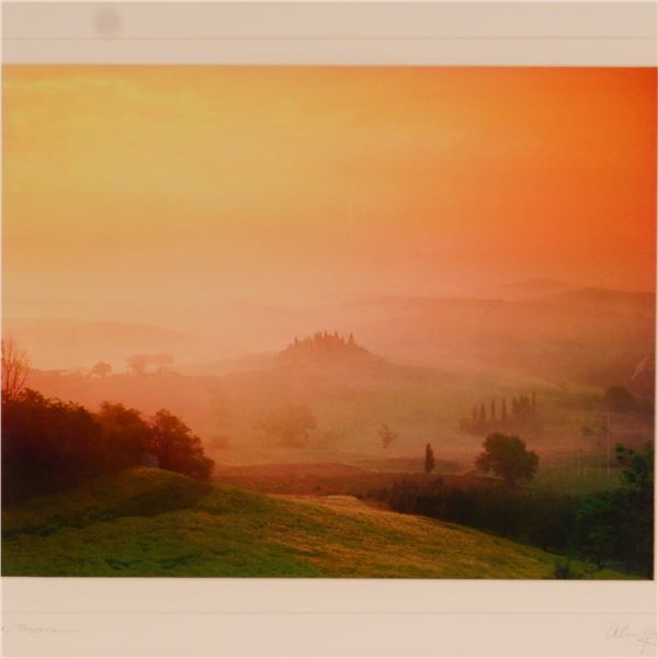Alan Klug, Color Photograph on Paper, Villa Toscana, Signed & Numbered