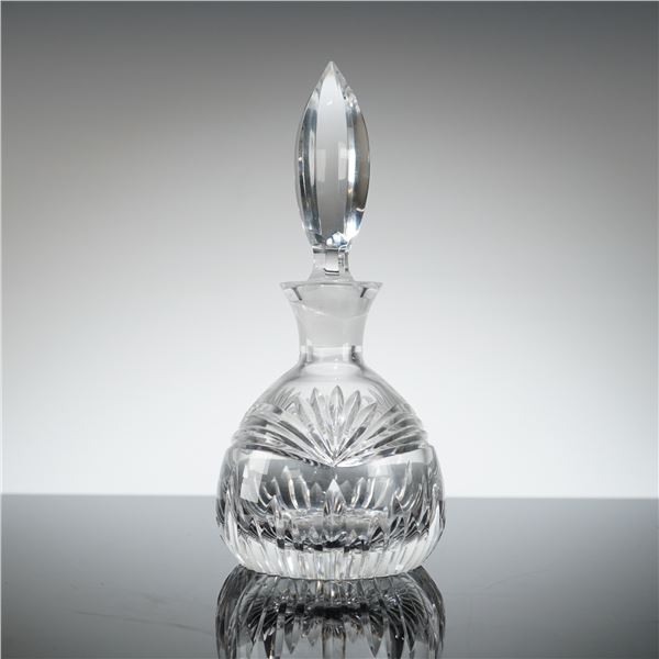 Marquis by Waterford Crystal Cut Perfume Bottle with Stopper