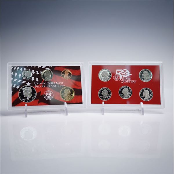 2002-S U.S. Mint Silver Proof Set (10 Coins)