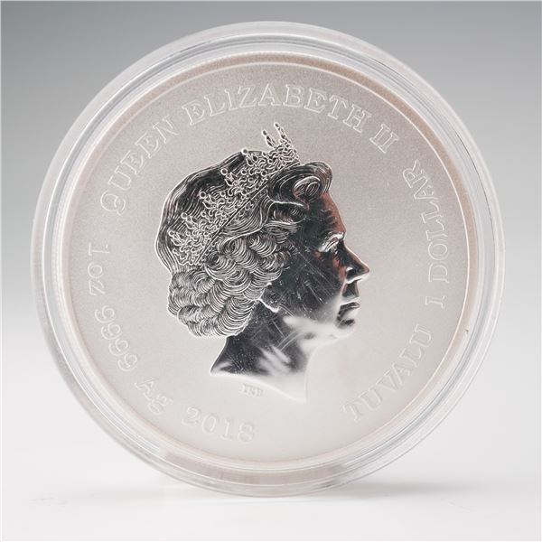 2018 Elizabeth II Marvel's Deadpool Silver Dollar