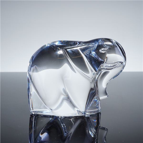 Neil Cohen for Hoya Crystal Elephant Sculpture