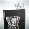 Image 6 : A Pair of Orrefors MAX Crystal Votive Candle Holders