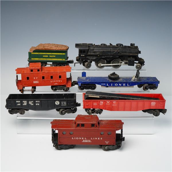 7pc Lionel Postwar O Gauge Train Components