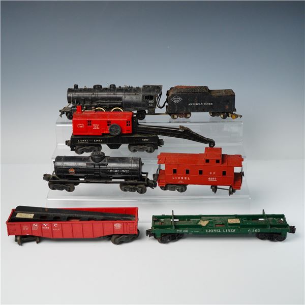 7pc Vintage O Gauge Model Train Components American Flyer and Lionel
