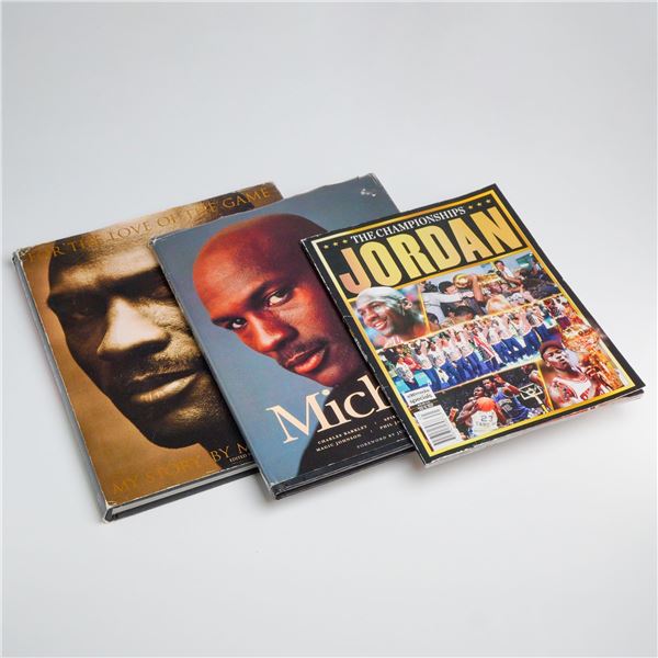 3pc Michael Jordan Magazine and Books