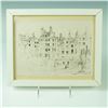 Image 1 : Original Charcoal Drawing, Rue St Jacques from Rue de la Parchminerie, 1921