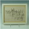 Image 2 : Original Charcoal Drawing, Rue St Jacques from Rue de la Parchminerie, 1921