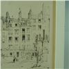 Image 4 : Original Charcoal Drawing, Rue St Jacques from Rue de la Parchminerie, 1921
