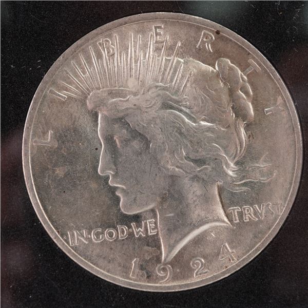 1924 Peace Silver Dollar