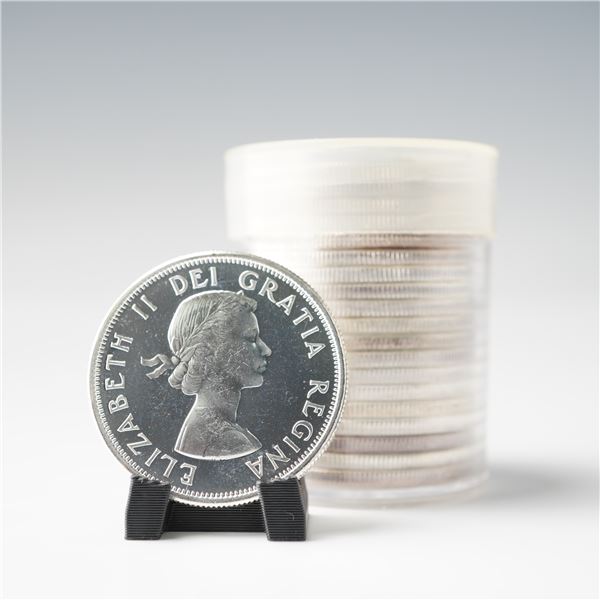 20pc 1963 Canada Elizabeth II 50 Cent Silver Coins