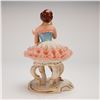 Image 2 : Volkstedt Dresden Porcelain Lace Ballerina Figurine