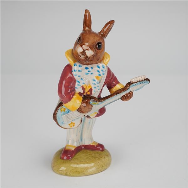 Royal Doulton Bunnykins Figurine, Mr. Bunnybeat Strumming DB16