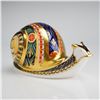 Image 1 : Royal Crown Derby Garden Snail Paperweight