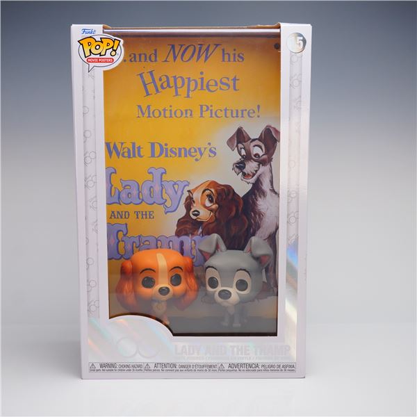 Funko POP! Movie Poster Disney Lady and the Tramp Vinyl Figurines Set