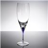 Image 2 : A Pair of Orrefors Intermezzo Blue Champagne Flutes