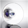 Image 3 : A Pair of Orrefors Intermezzo Blue Champagne Flutes