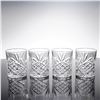Image 2 : 4pc Godinger Crystal Double Old Fashioned Glasses Set