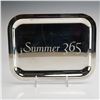 Image 1 : Christofle Malmaison Silver Plated Rectangular Tray Engraved Summer 365