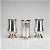 Image 1 : Trio of Silverplated Toothpick Holders by Sambonet and Ercuis