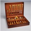 Image 1 : 53pc International Silver Golden Orleans Flatware Set