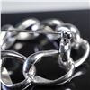 Image 3 : Napier Silver Tone Link Circle Brooch
