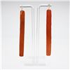 Image 2 : 4pc RLM Studio Robert Lee Morris Hammered Copper Pendants & Earrings