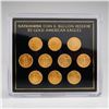 Image 1 : 1999-2019 Nationwide Coin & Bullion Reserve $5 Gold American Eagles Set