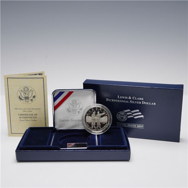 2004-P Lewis & Clark Bicentennial Proof Silver Dollar